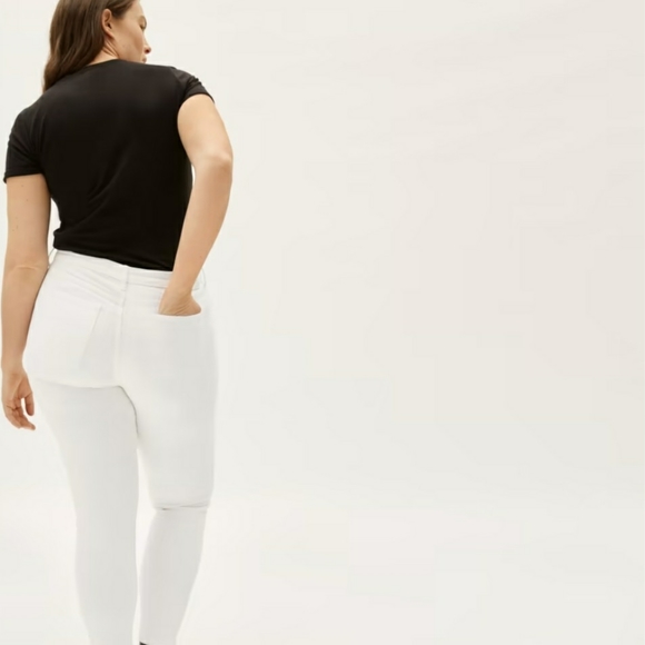 NWT Everlane The Curvy Authentic Stretch High-Rise Skinny Jean (Ankle Length) - Picture 2 of 8